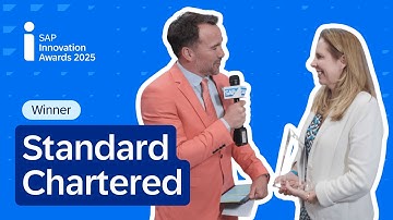Standard Chartered is a Winner at the SAP Innovation Awards for AI Excellence and People Experience
