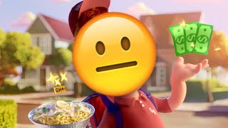 Celebrity Grubhub delivery guy commercial but it's realistic Profile