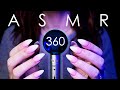 Asmr brain penetrating triggers around your head no talking tapping  mic scratching 8d audio