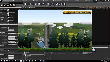 Scrolling Background Test UE4