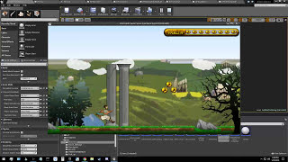 Scrolling Background Test UE4