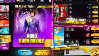 NOVO CODIGUIN COM O TOKEN SE JOGA EM 2022, OURO ROYALE, CAMISAS DE TIME E INCUBADORA DE VOLTA E MAIS