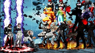 [Special 100 Subscribe ] [KOF MUGEN] Orochi Iori Yagami AD Team vs Iori Orochi, phoenix ,Rugal Team
