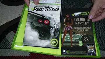Nostalgamer Unboxes Need For Speed Pro Street On Microsoft Xbox 360 PAL UK Version