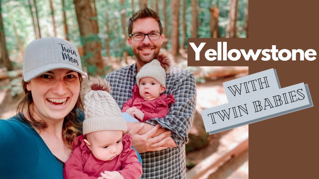 TRAVELING TO YELLOWSTONE NATIONAL PARK DURING PANDEMIC | CAMPING IN A VAN WITH TWIN BABIES