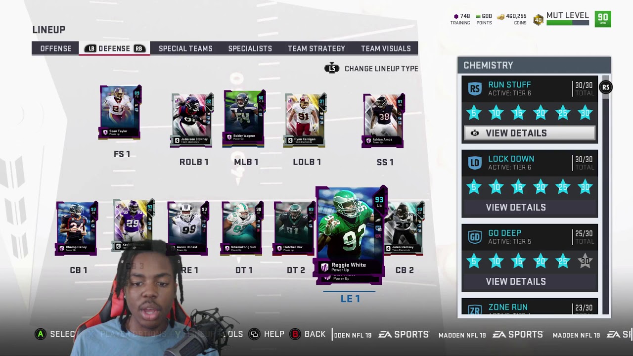 MADDEN 19: BEST TEAM IN MADDEN ?|GOD SQUAD LINEUP UPDATE #2