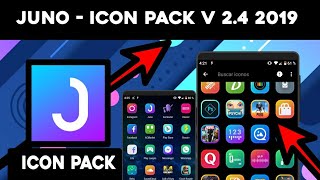 Descargar JUNO ICON PACK v 2.4  2019 |Increíble ICON PACK Para ANDROID| 20 DE SEP screenshot 2
