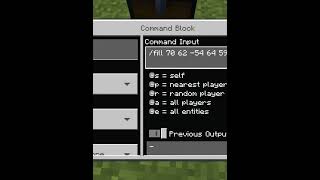 Minecraft command block trappe #shorts
