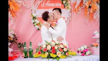 Chú rể hát hay quá  cặp đôi đẹp nhất năm. Tình Yêu Không Biên Giới.