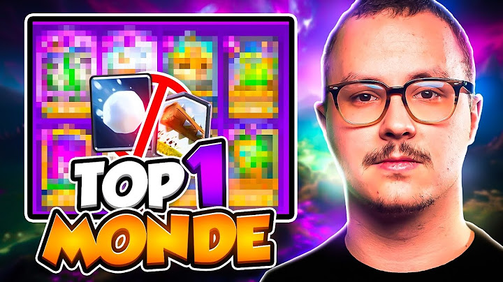 Il est top 1 monde avec un deck sans sorts !