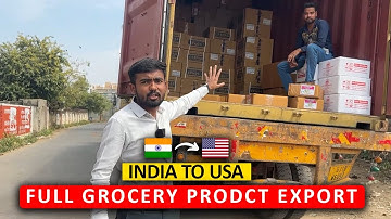One Full Container Packaging and Export Process to USA