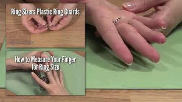 How to Measure a Ring for Plastic Ring Guards