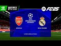 FC 25 - Arsenal vs Real Madrid Ft. Havertz, Mbappe | UEFA Champions League 25/26 - #fc25
