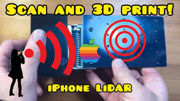 LiDAR Scan to 3D Print an Object Using iPhone App