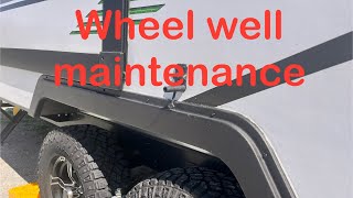 Wheel well maintenance Winnebago micro mini by Philip Barletto 304 views 2 months ago 7 minutes, 11 seconds