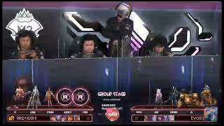 Fase Grup M2 Tahap 1 - Hari 2 Mlbb World Championship 2021 Singapura