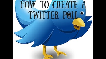 How to create a Twitter poll