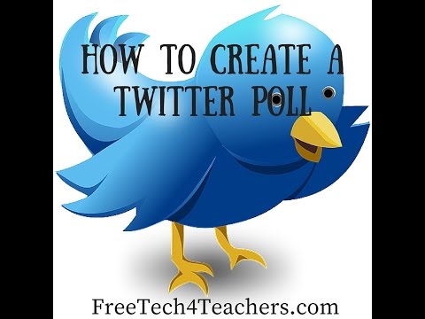 How to create a Twitter poll