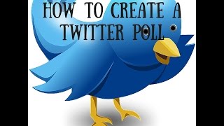 How to create a Twitter poll