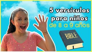 5 Versículos Bíblicos Para Niños de 8 a 9 Años by Marilú Y Los Niños - Escuela Dominical 75,242 views 9 months ago 9 minutes, 15 seconds