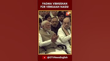 Ex-Vice Prez Of India M Venkaiah Naidu Honoured With Padma Vibhushan In The Field Of Public Affairs