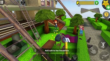 Troll miss T every day - Scary Teacher 3D  (Mod Menu) , gameplay android/ ios