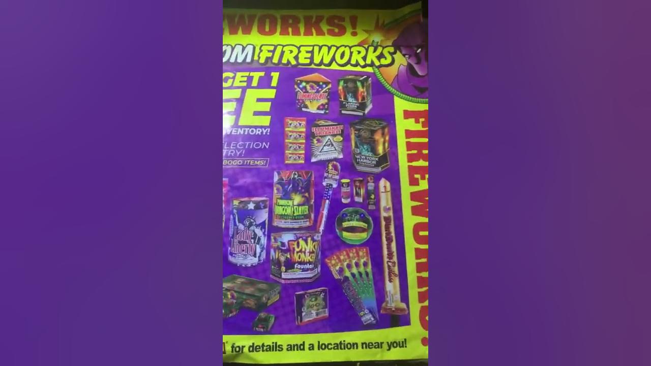 2020 Mail Flyer Phantom Fireworks (California) YouTube