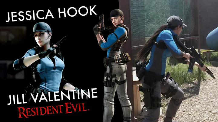 Jessica Hook Cosplay Resident Evil Jill Valentine ...
