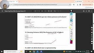 MEDICAL entrance tests India and OUT of India  Physics MCQ