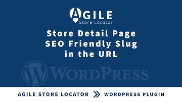 Pretty URL Slug for the Store Detail page | Store Locator WordPress Plugin