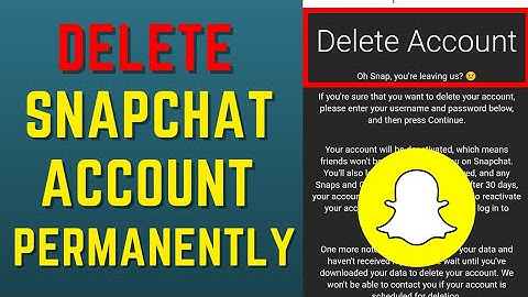 [2023] How to delete your Snapchat account permanently?