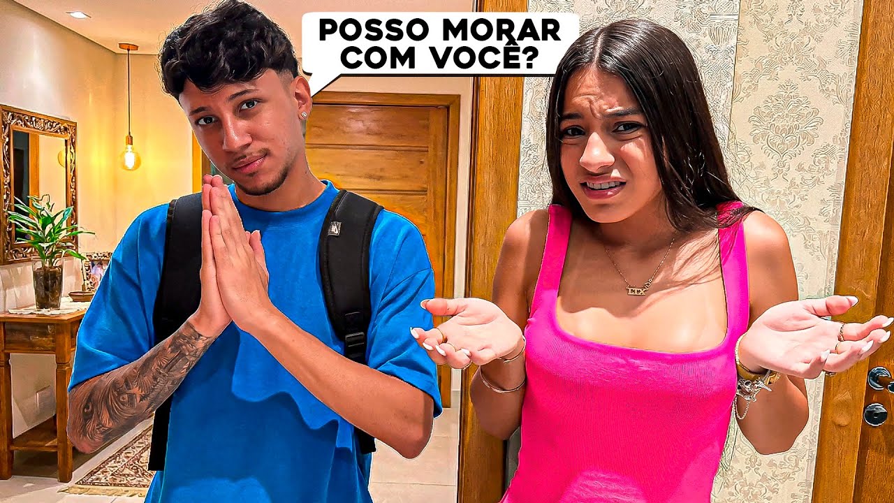 Pedi Para Morar com a Minha Crush e o Inesperado Aconteceu...