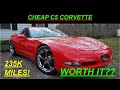 Cheap C5 Corvette! High Mileage Corvettes Are Worth It!