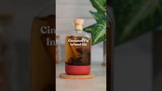 Cinnamon Fig Infused Gin ✨🍂 | #figs #gincocktail #gincocktail #cocktails #mixology #infusion #drink