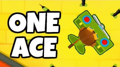 How Long Can You Survive With 1 Monkey Ace? (Bloons TD 6)