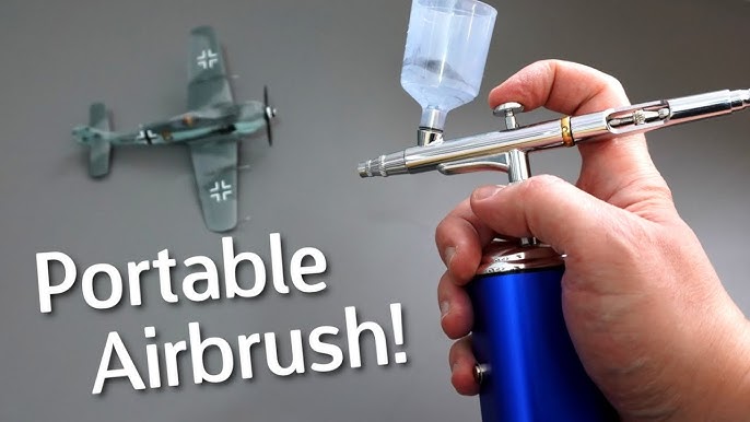 Cordless Airbrush Kit Rechargeable Airbrush Compressor 20-27PCI for Art Painting,Cake Airbrush Decorating, Air Brush Painting, Nail Airbrush Machine