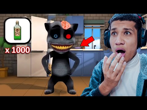 شربت توم المتكلم 1000 زجاجة من الجرعة الخضراء صار شكله مرعب جدا