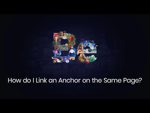 How do I link an anchor on the same page?