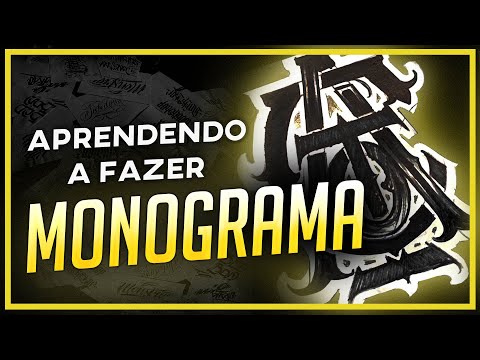 Vídeo: Como Desenhar Um Monograma