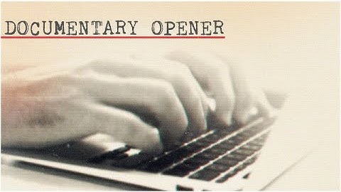 Documentary Opener After Effects Templates