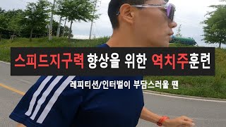 역치주 - 레피티션/인터벌 부상이 부담스러운 러너를 위한 스피드 훈련