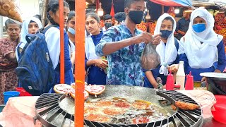 Super Fast Burger Making How To Make Burger Bangladeshi Street Food