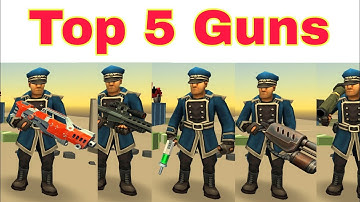 Top 5 guns gameplay | STRIKE FORTRESS BOX GAME