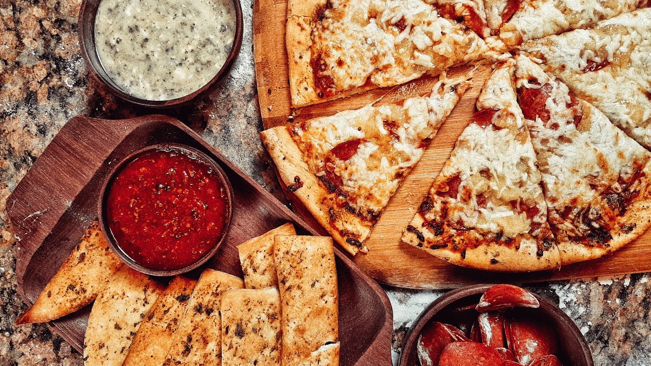Pizza Casera Saludable Con Harina Integral Las Pizza Casera Saludable Con Harina Integral Las