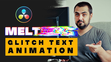 Easy Melting Glitch Effect For Beginners in DaVinci Resolve Fusion