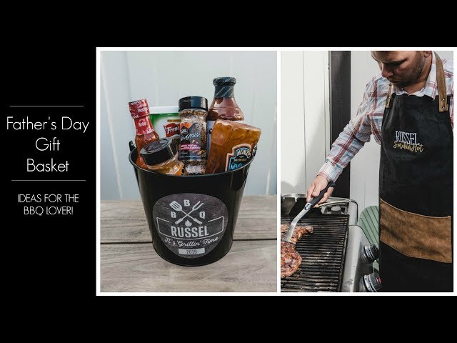 GBDS BBQ Lovers Gift Pail - Gifts for men - barbecue gift basket