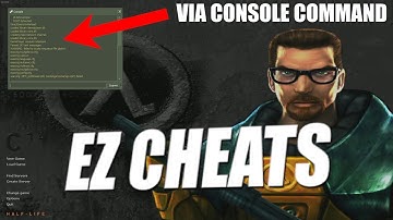 HALF LIFE | EZ CHEATS FOR ORIGINAL GAME