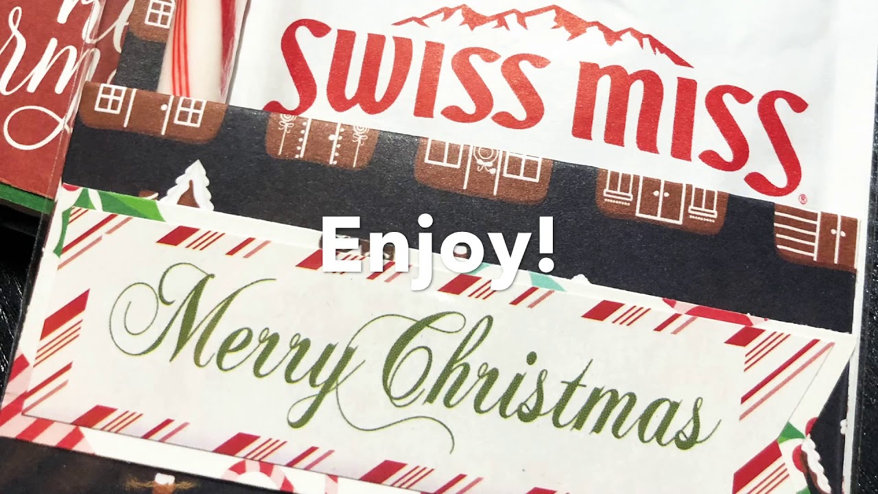 Серия Craft Fair 2019 — Простые и легкие пакетики горячего какао!