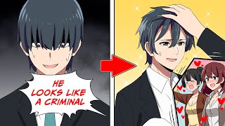 I Was Hated Because Of My Gloomy Nature. When I Pulled Up My Bangs... Manga Dub