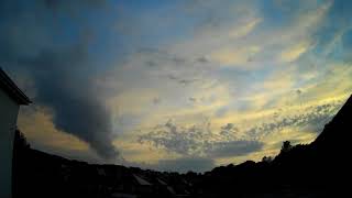 12th August 2020 Timelapse -  Gust front/Roll cloud/Outflow boundary from multicams.
